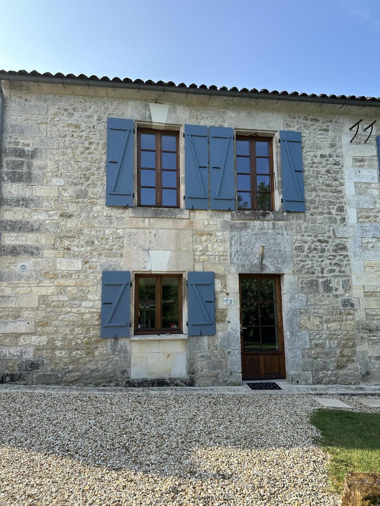 Вілла Petit Moulin De Veillard Bourg-Charente Екстер'єр фото